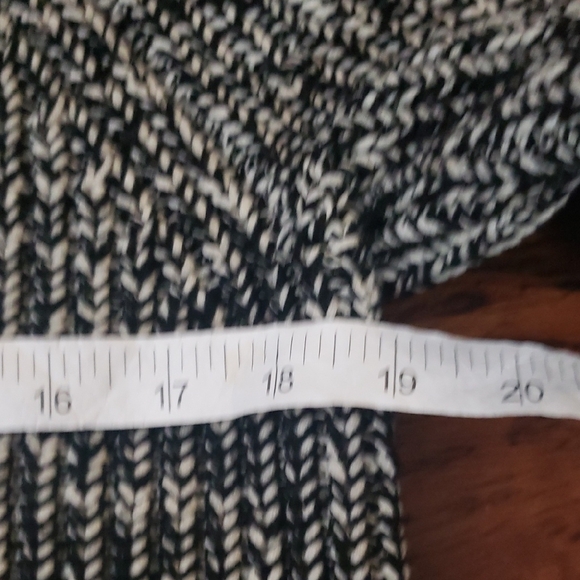 Rag And Bone Women's Black White Chunky Knit Sweater Size XXS Chic Feminine - Picture 3 of 6